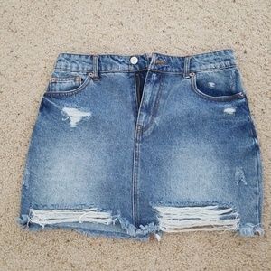 Denim Jean Skirt